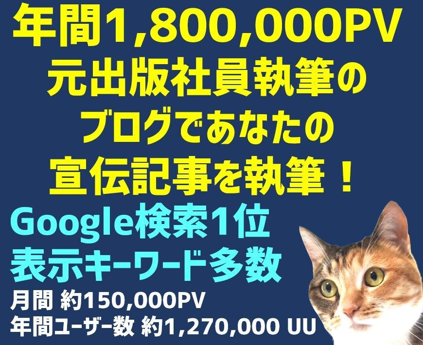💬 Coco Nala ｜ Article creation and posting on a former publisher's 180 million PV blog Optimistic Cat 5.0 …