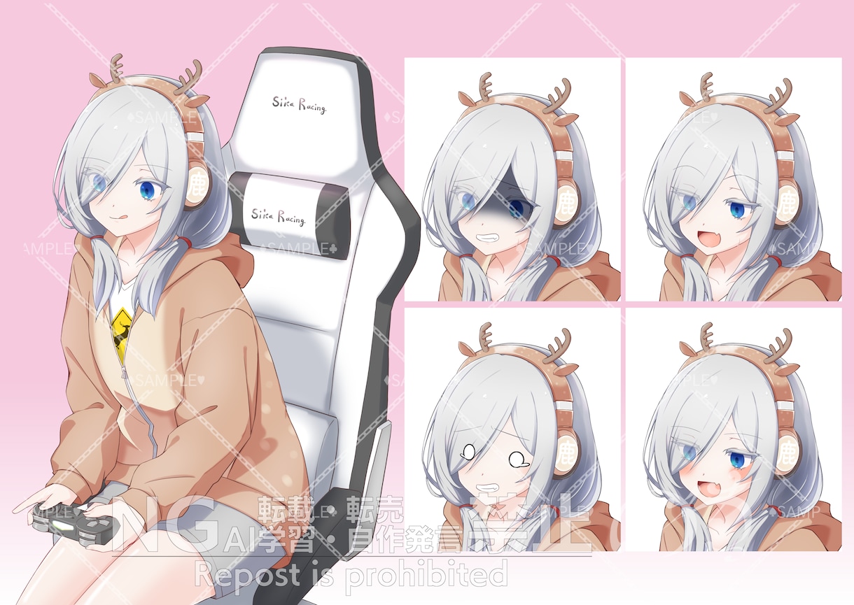 サムネ、アイコン、ヘッダー用のイラストを制作します SNSやYouTubeなど、様々な用途に使えるイラスト制作 イメージ6