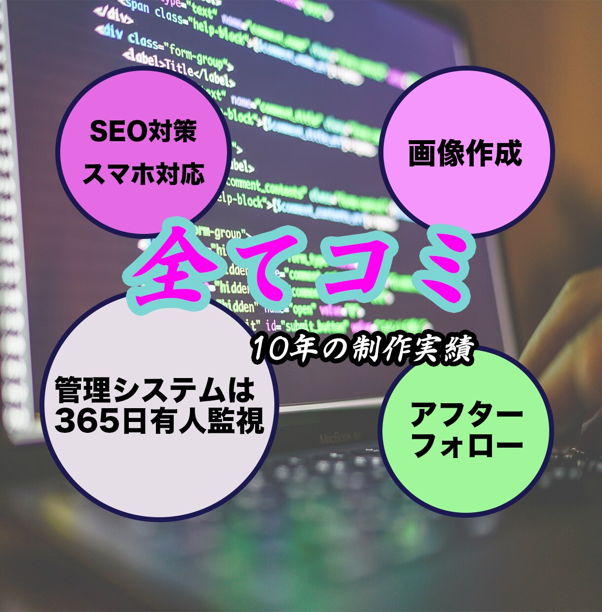 現在【キャンペーン価格】ホームページ制作します 【現在お値打ち】SEO・レスポンシブ基本対応 イメージ1