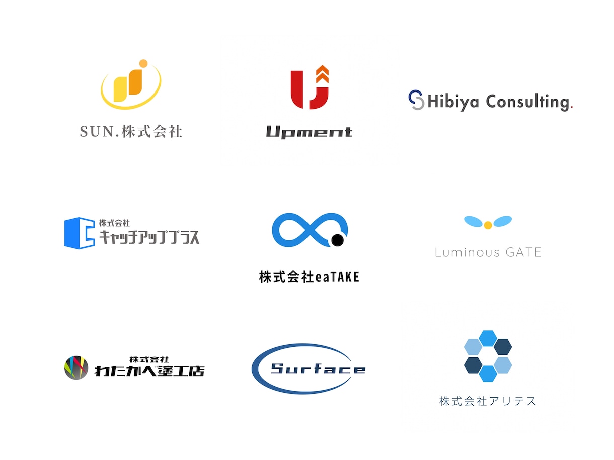 初案3案❗️最短即日プロが企業ロゴ作成をします 修正も原則無制限！企業・会社ロゴの作成はお任せください イメージ1