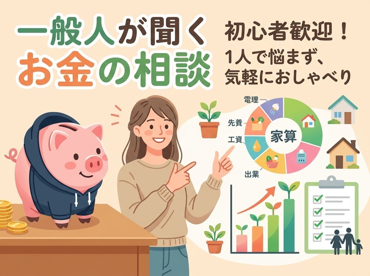 社会人8年目ビジネスマンがお金の相談聞きます なんの肩書きもないビジネスマンに肩肘張らず聞いてみませんか？ イメージ1