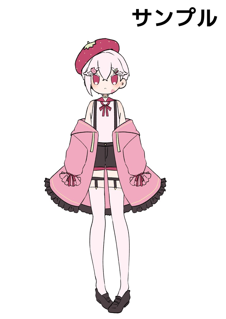 可愛いキャラクター描きます 立ち絵イラストに困っている方へ イメージ6
