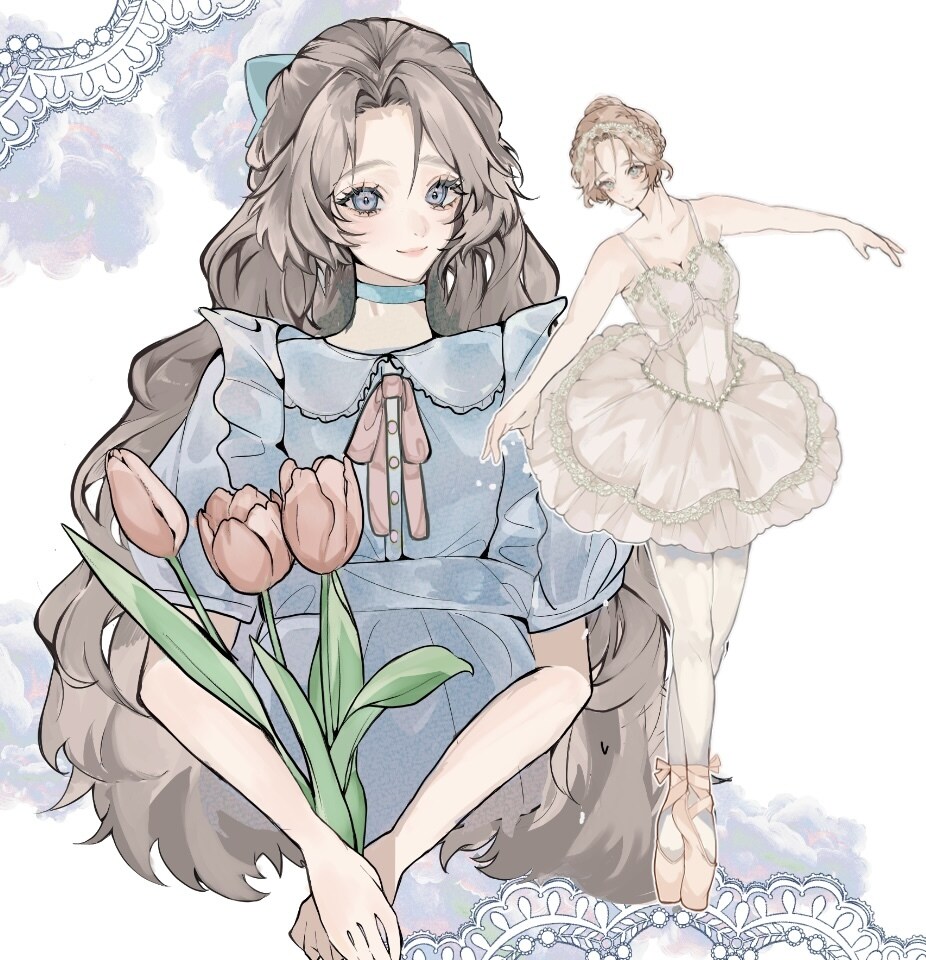 透明感のあるイラスト制作します ちゅるちゅると透明感のある可愛いイラストが得意です！ イメージ1