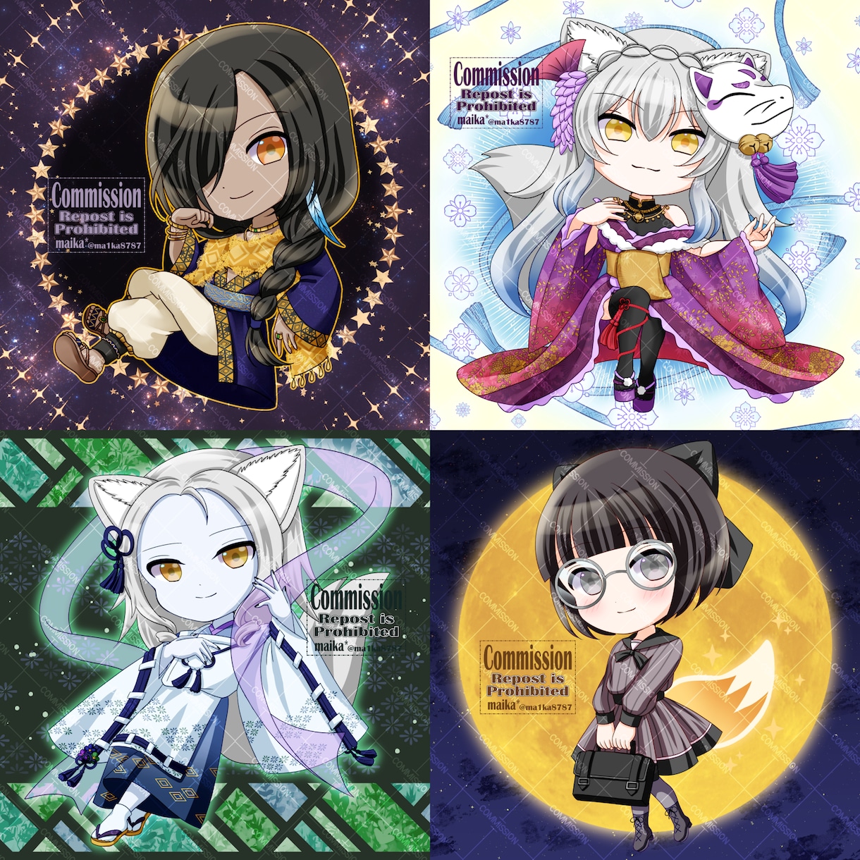 かわいいミニキャラ描きます 自由に使える小さくて可愛いミニキャライラスト＊ イメージ6