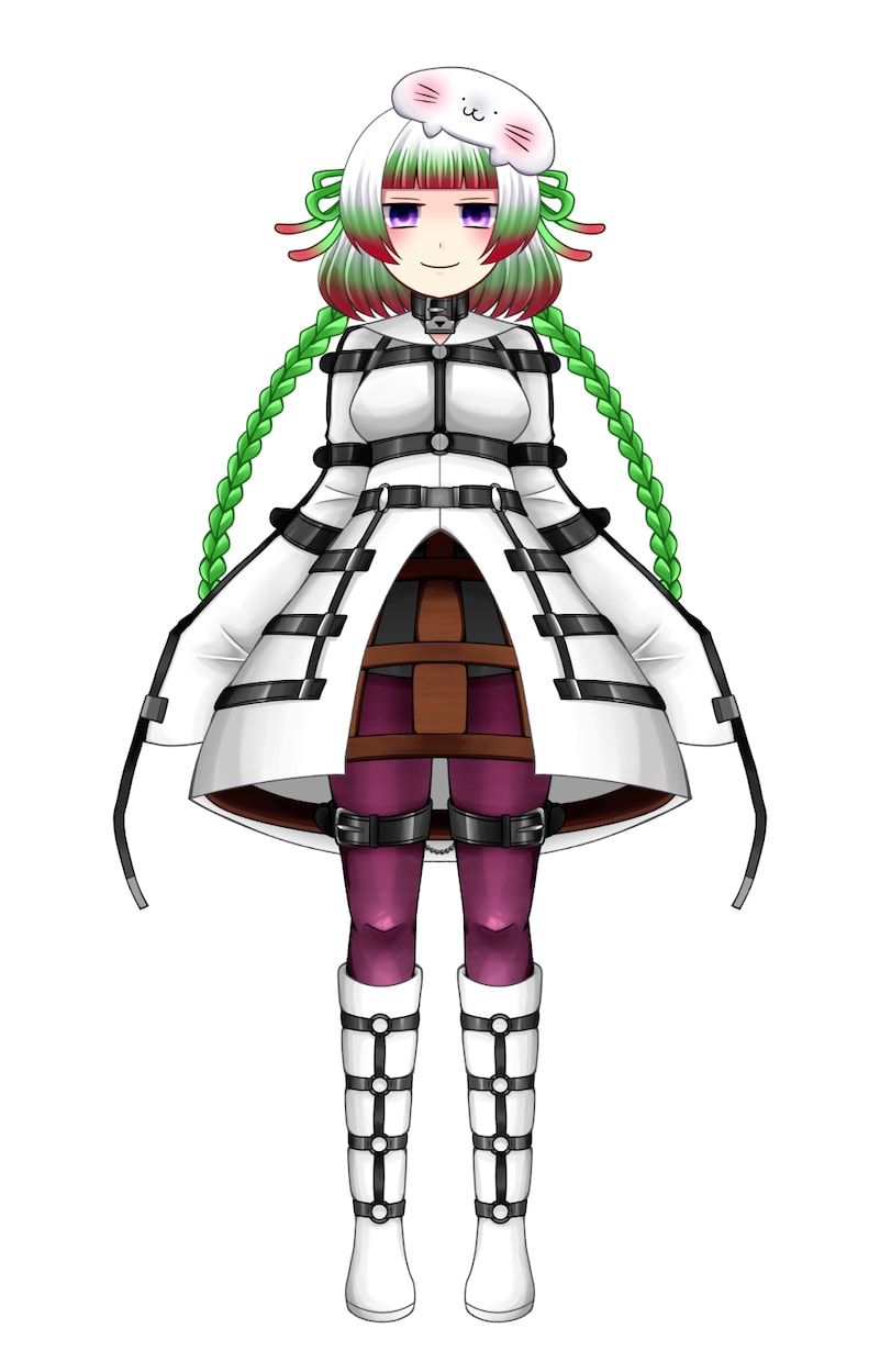 VTuber向け*パーツ分け立ち絵制作します 一からキャラデザ・衣装デザインおまかせも可能です イメージ2