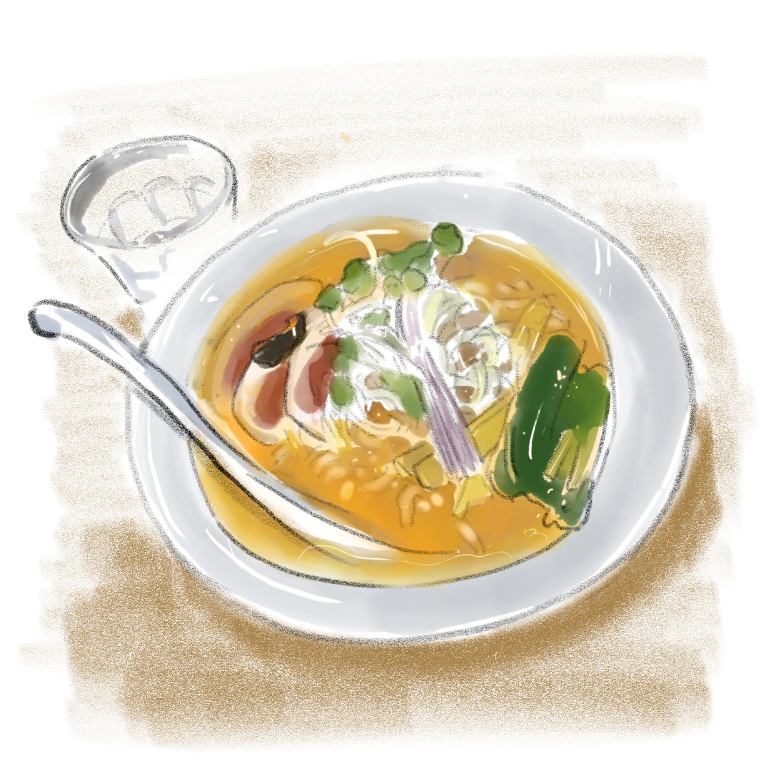 透明水彩でシズル感のある食べのもイラスト描きます 写真より美味しそう！おしゃれで映える食べ物イラスト イメージ5