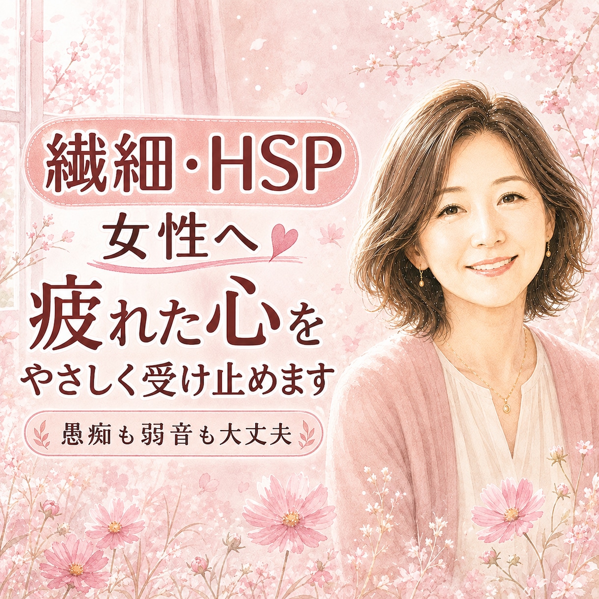 HSP・繊細さんの疲れた心を優しく受け止めます 人に気を使うあなたへ。ぐちも弱音も大丈夫。丁寧に受け止めます イメージ1
