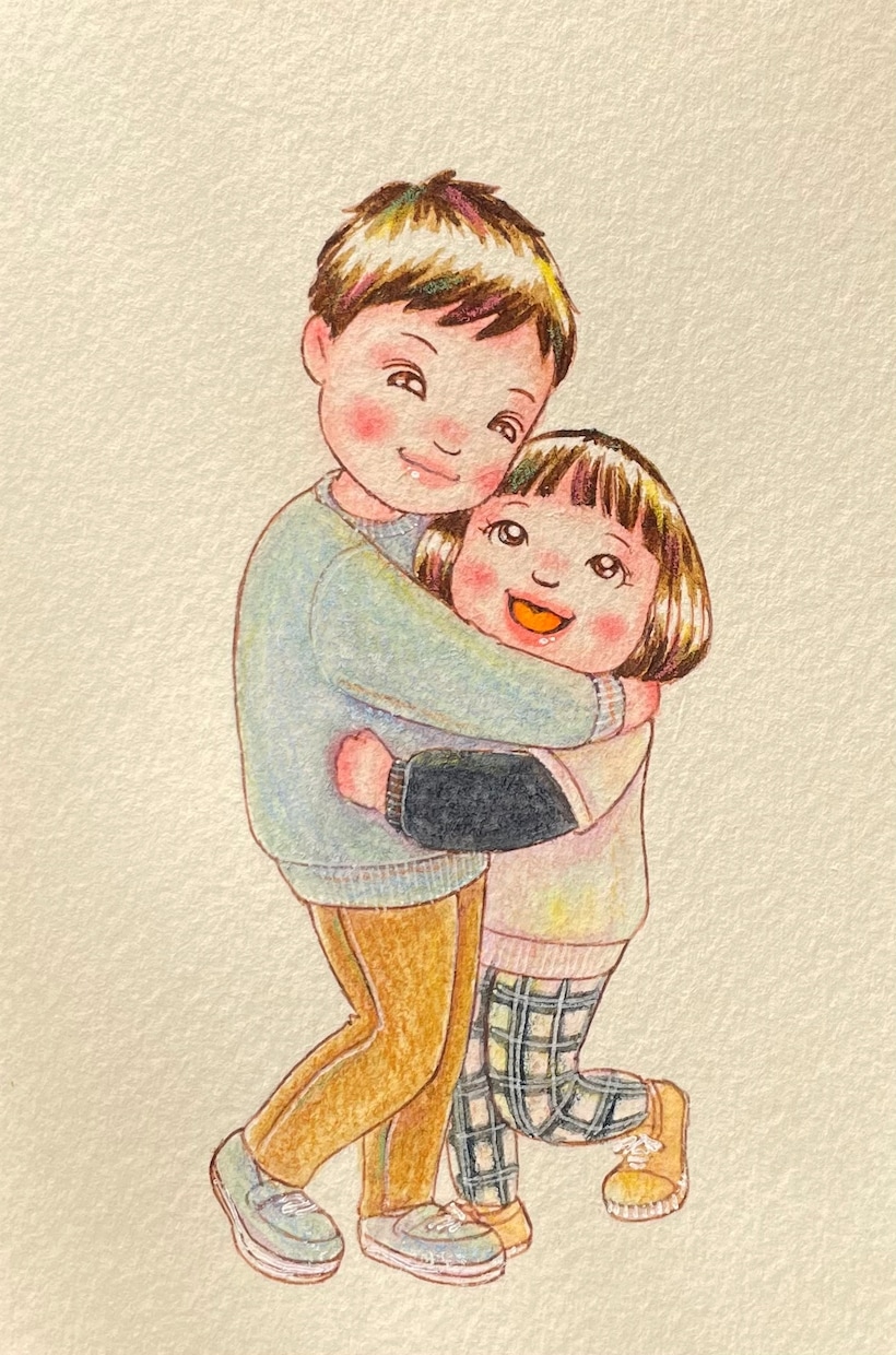 かわいい♡ミニキャラ風イラストお描きします 笑顔を届ける贈り物、想い出のインテリアにぴったりです✾ イメージ8