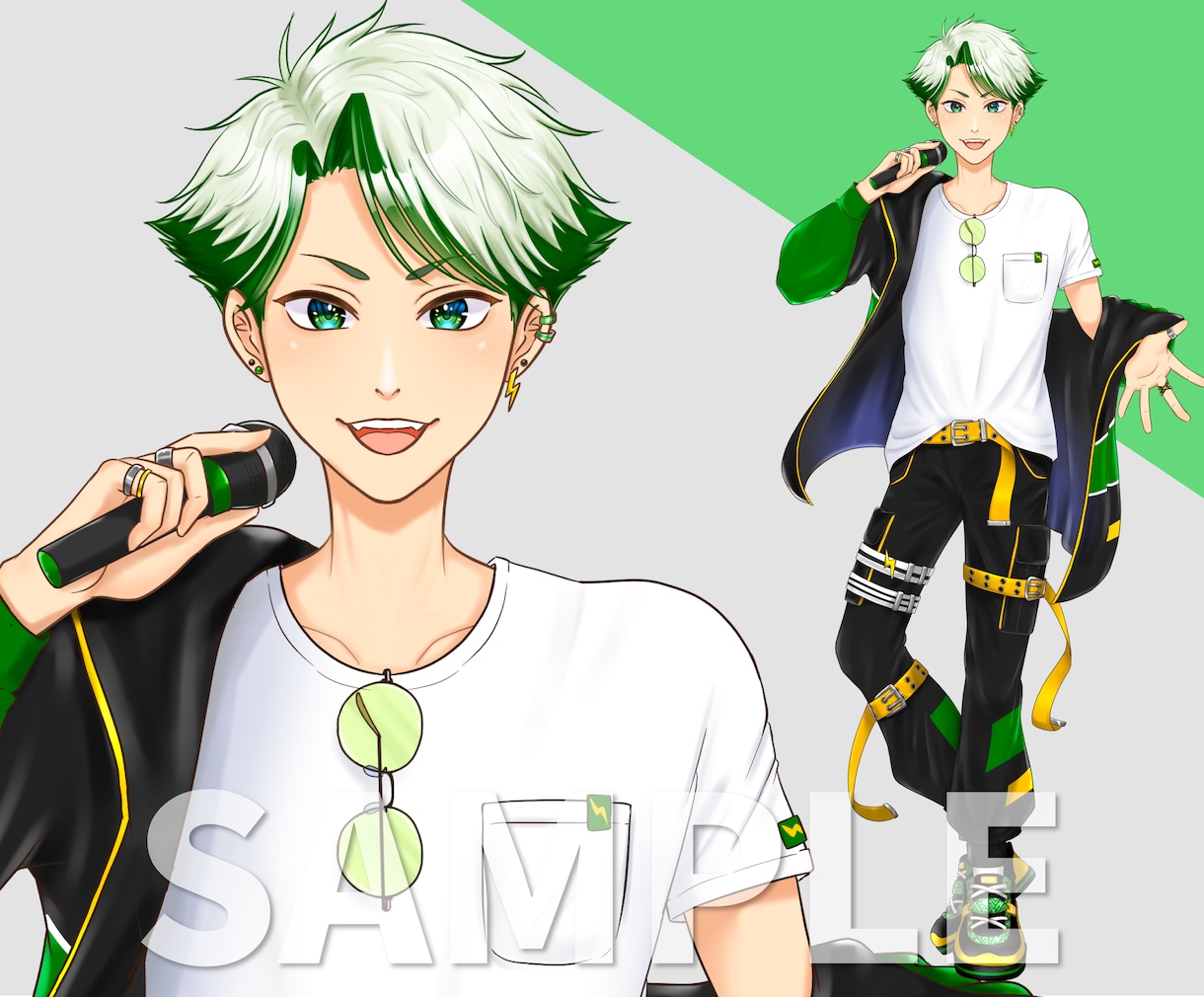 ご要望に合わせたあなただけのキャラクター制作します Vtuber、IRAM、配信者様、これから活動始める方必見！ イメージ7