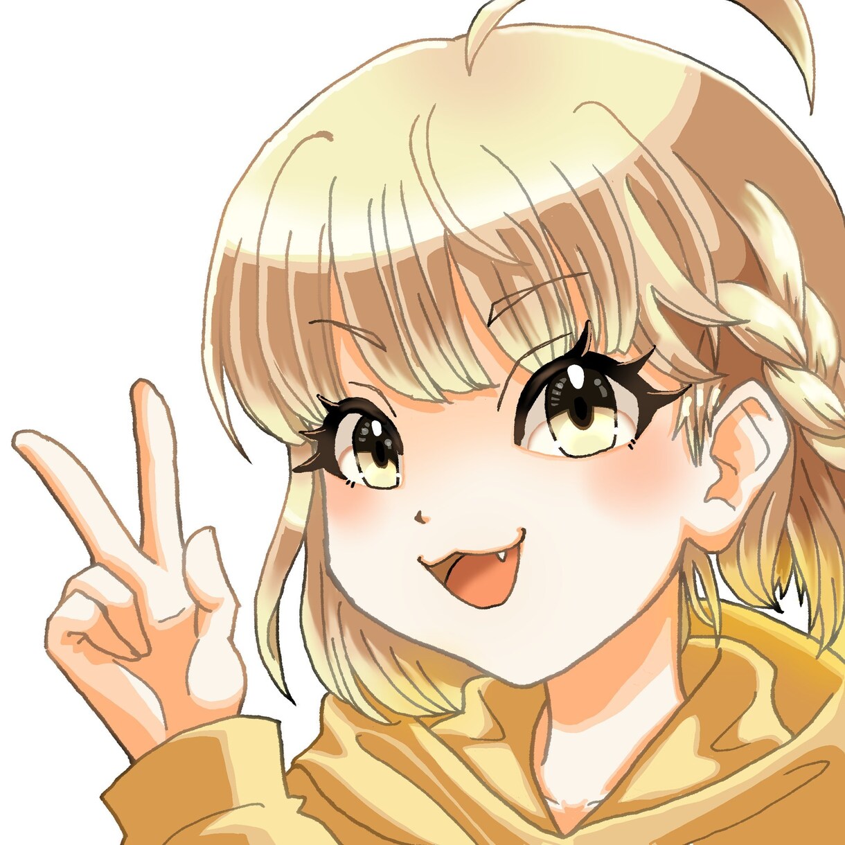 あなただけのSNSアイコン描きます アニメ塗り、水彩塗り、そのほかの絵柄にも対応。 イメージ2
