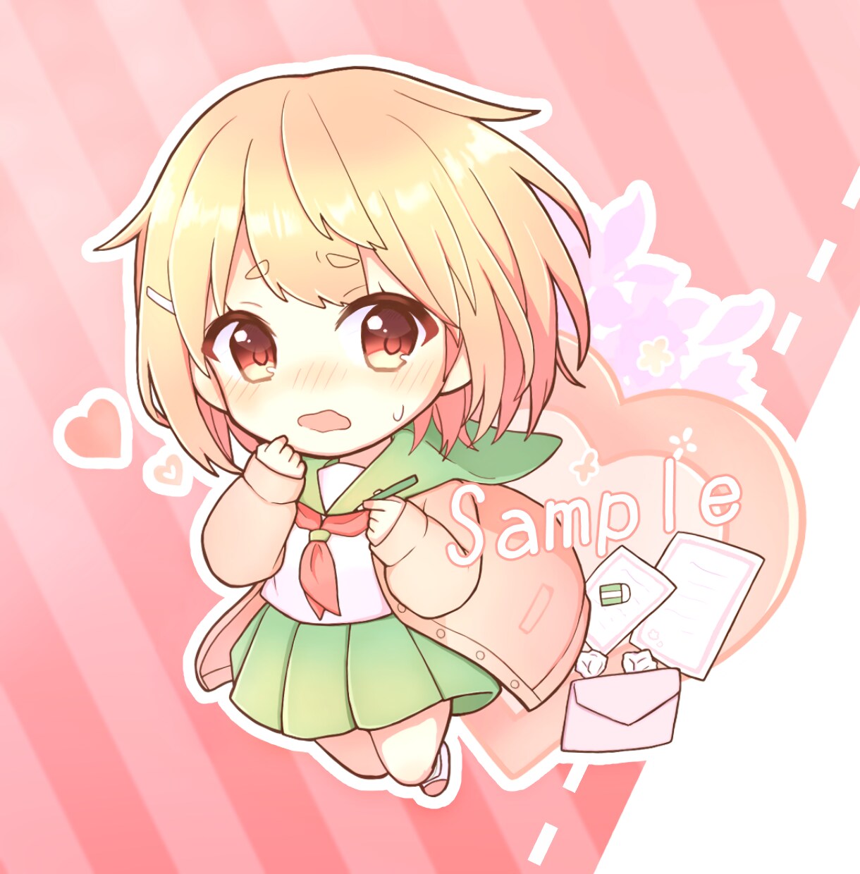 ２.５頭身のキャラクターイラストお描きします 動画やSNSアイコンに使えるイラストが欲しい方に イメージ6