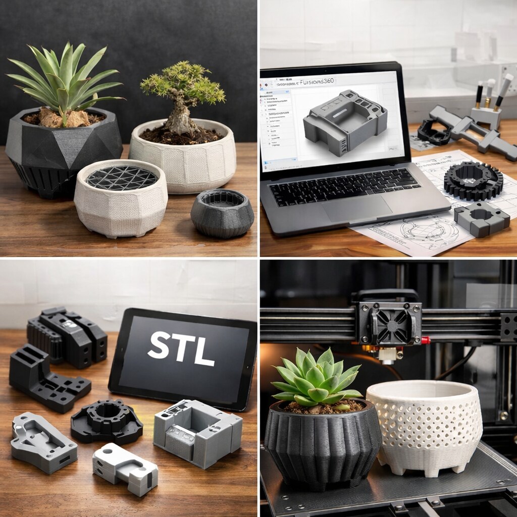 3Dプリンター用データを設計します そのアイデア、印刷で失敗していませんか？ イメージ1