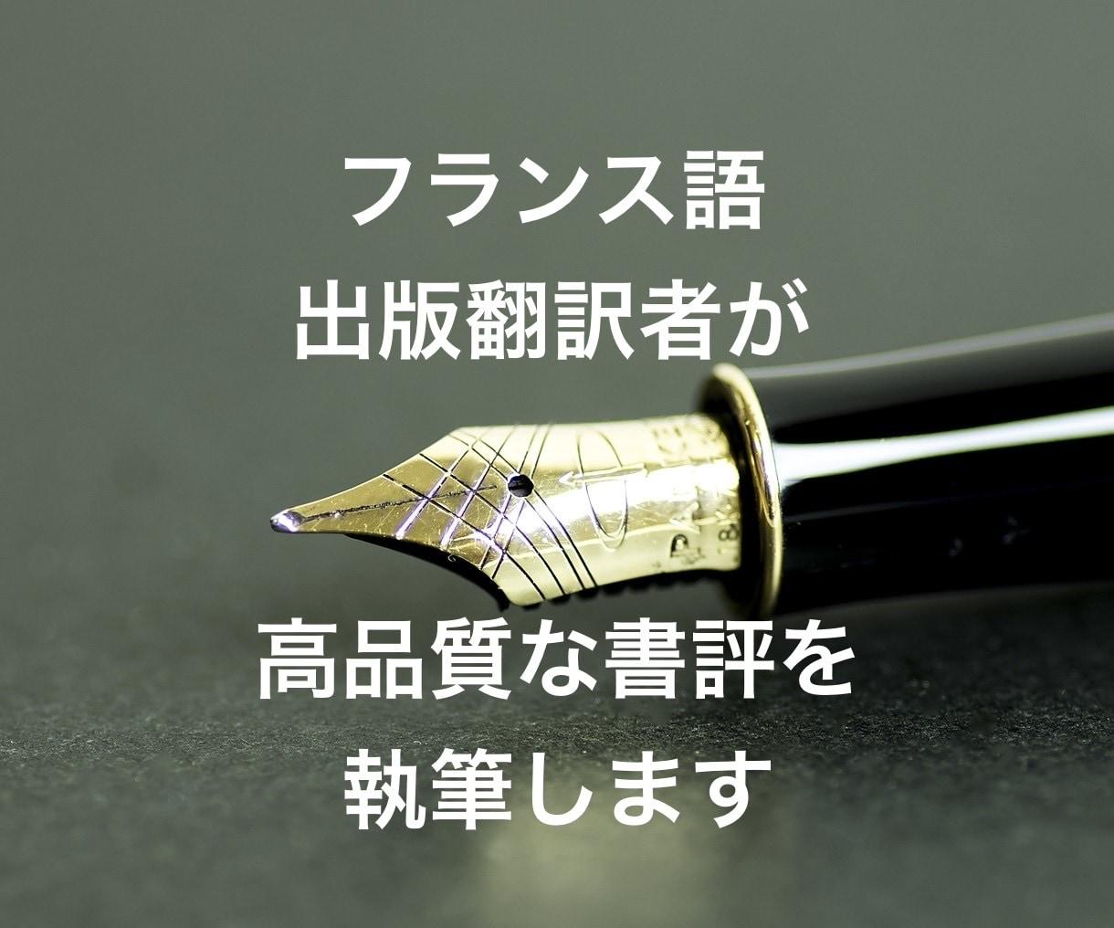 訳書81冊のフランス語翻訳者が書評を執筆します 執筆代行ではなく、媒体掲載用の高品質な署名記事の提供です イメージ1