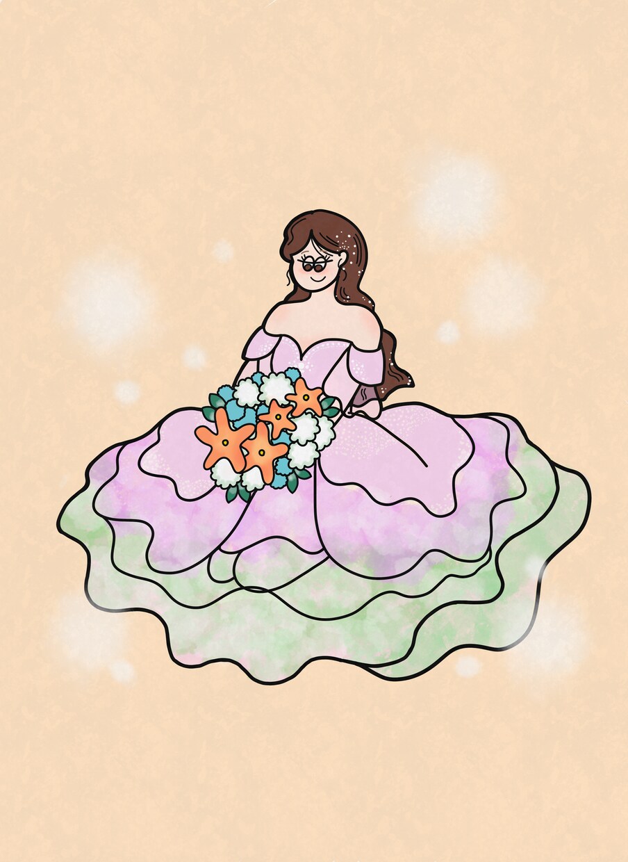 ポップでオシャレなデザイン／イラストを描きます 【全身/背景込】ポップでオシャレなオンリーワンイラスト イメージ3