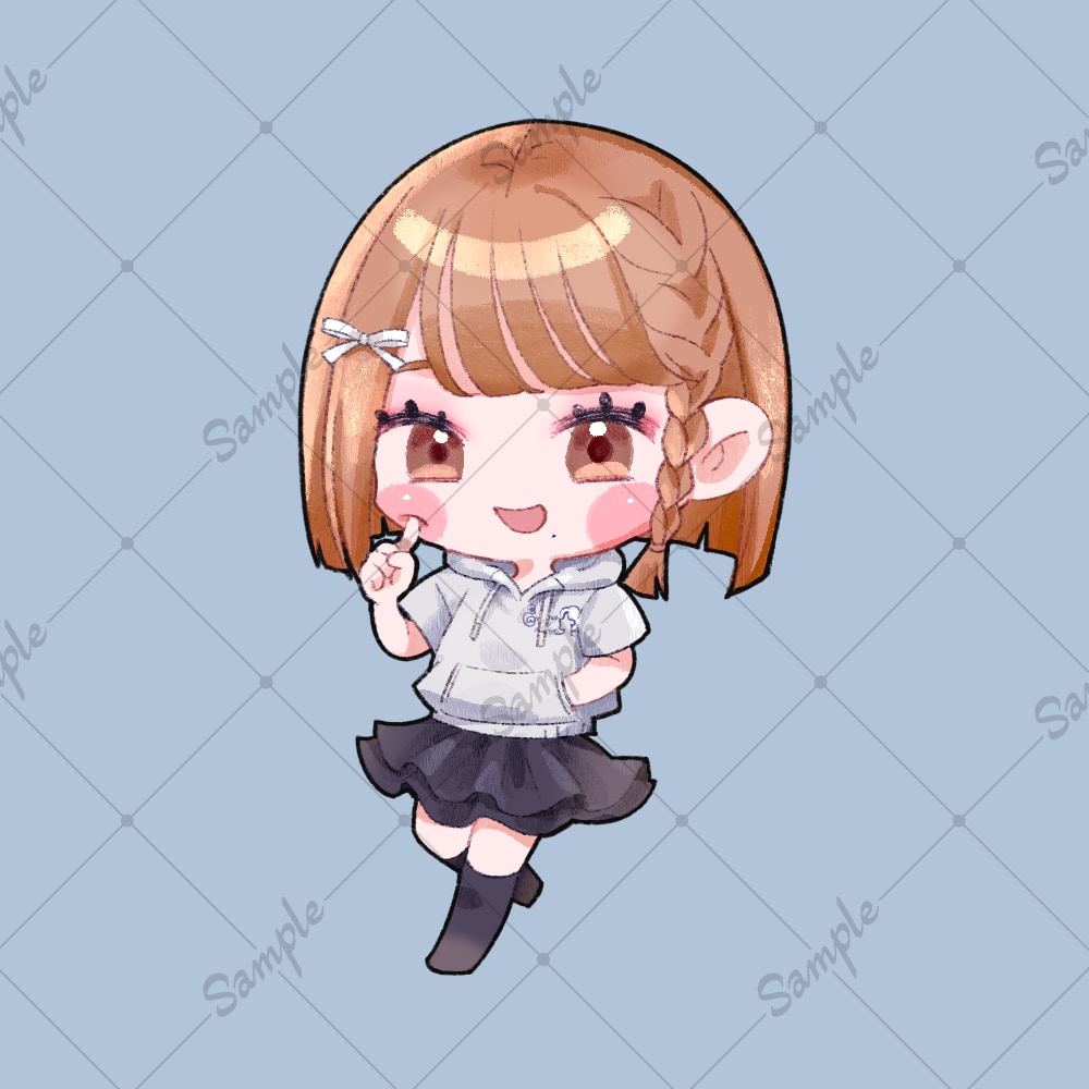 ミニキャラ描きます 似顔絵OK！✿ふんわりとした画風です イメージ5