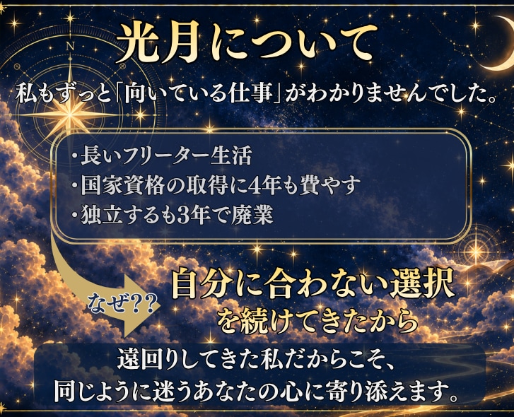 九星気学で適性を診断｜本当に合う仕事を鑑定します 自分に本当に合った道や天職は、あなたにもきっとあります イメージ5