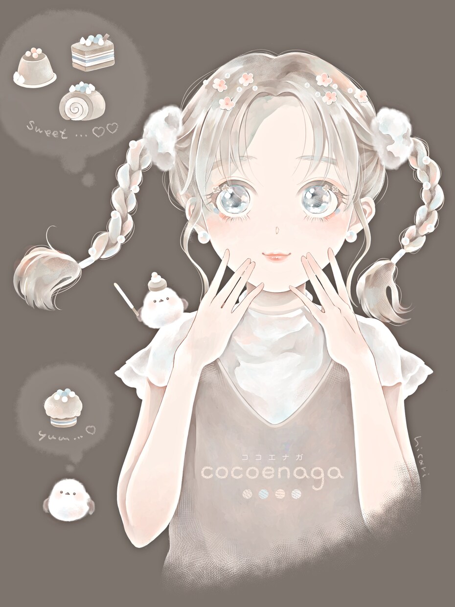 スタイリッシュで繊細、雰囲気のあるイラスト描きます 格好良い/可愛い/ちび絵、ニーズに合わせ丁寧に制作いたします イメージ6