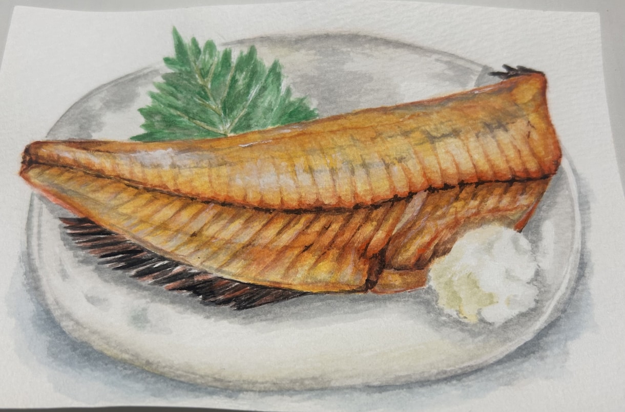 美味しそうな料理イラスト描きます 水彩画の細かいタッチでこだわり感溢れる料理に！ イメージ2