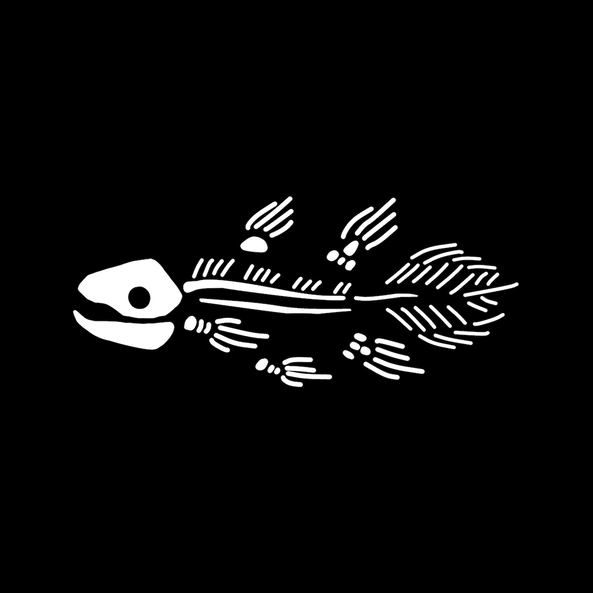 海や川の生き物の絵を描きます 骨～生体までをシンプルにして描きます イメージ3