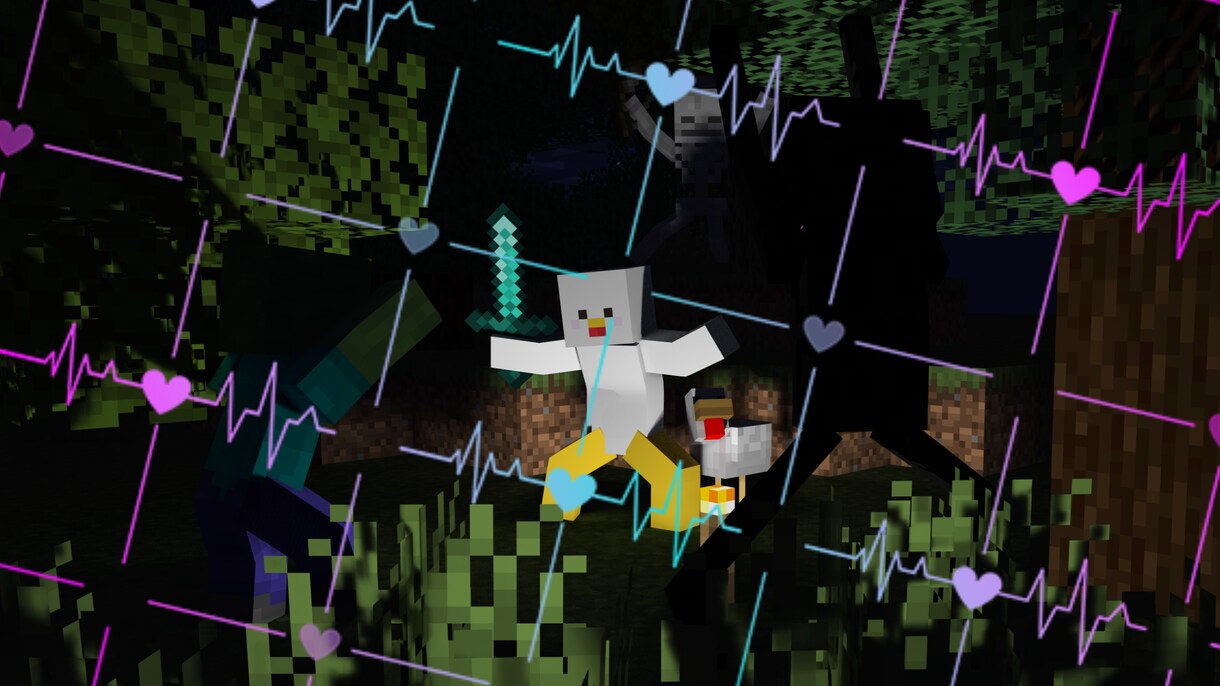 格安でMinecraftスキン・サムネを制作します Vtuber・配信者・準備中・配信しない方々も大歓迎！ イメージ5