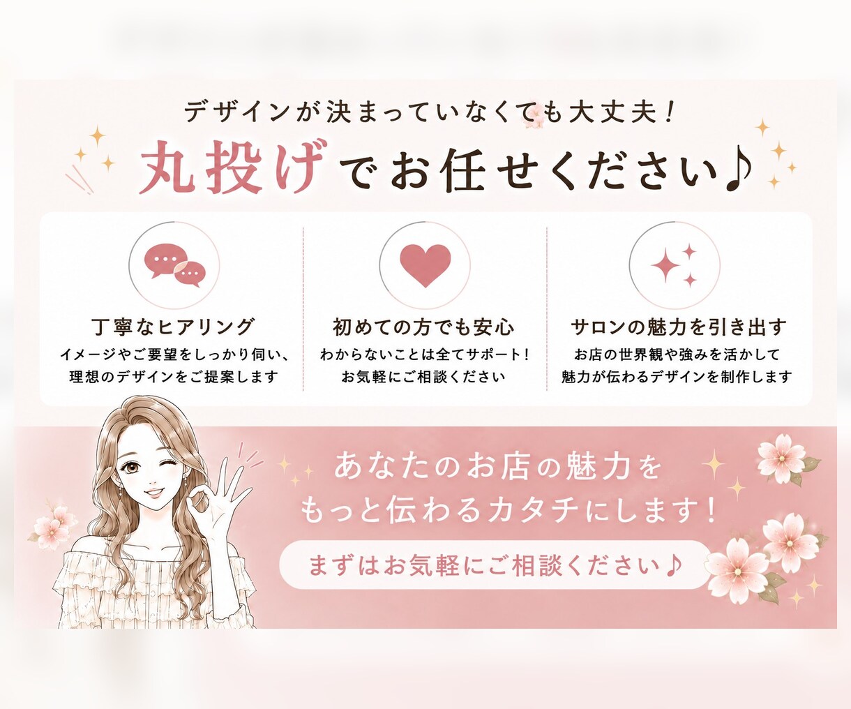 予約導線も整うLINEリッチメニューを制作します 統一感あるメニューで信頼感アップ イメージ5