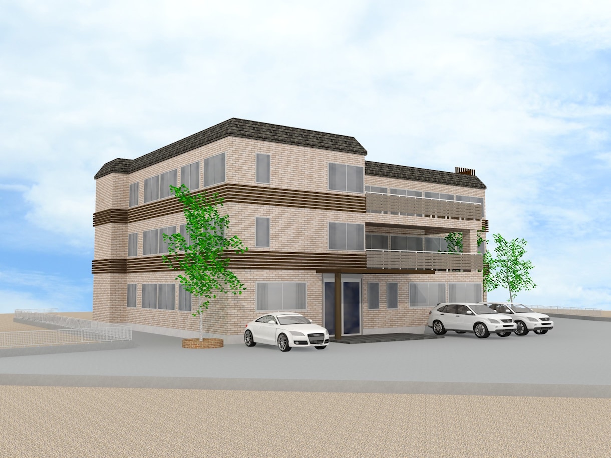 建物外観、撮影用セット、模型を３Ｄモデリングします 建築士、建築施工管理技士が計画・コーディネートします。 イメージ2