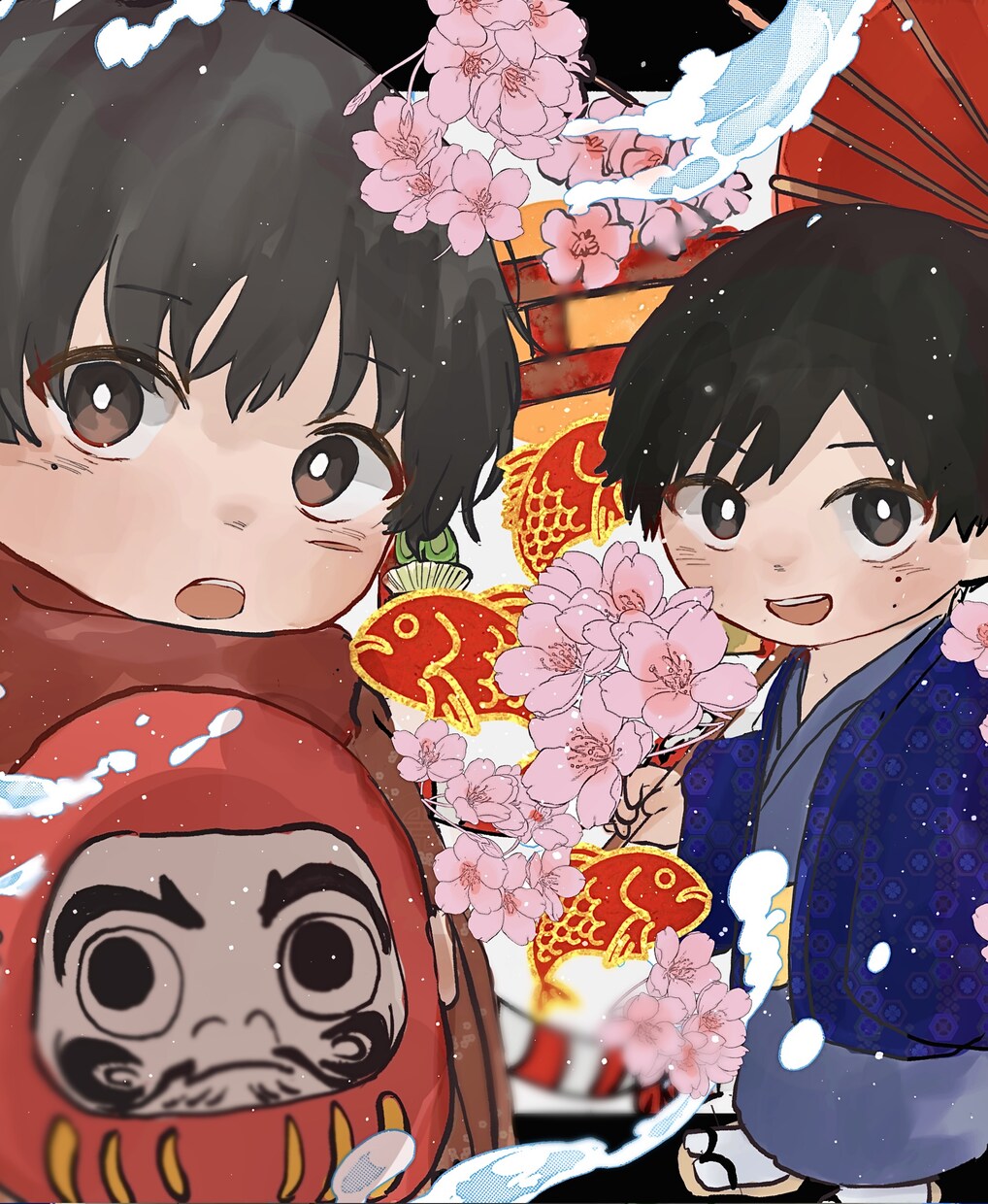 SNSアイコン・一枚絵を格安で描きます 柔らかい雰囲気やかわいくかっこいい表情のイラストが得意です！ イメージ7