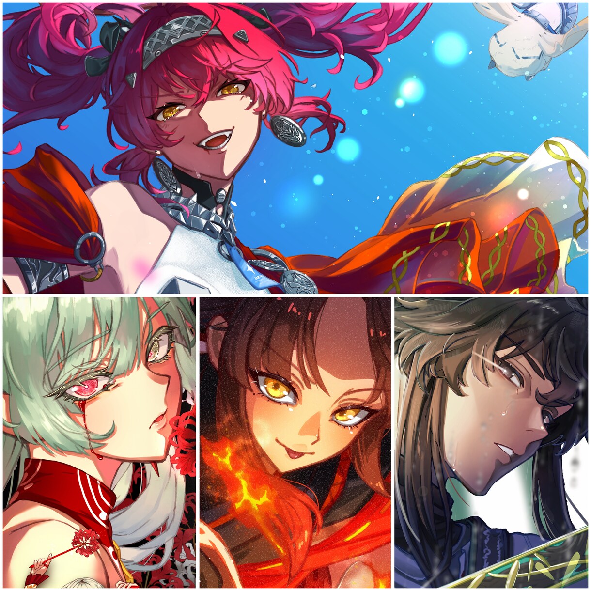 魅力的な人物イラスト描きます 絵柄や雰囲気など細かく指定可能です\( *´꒳`*)/ イメージ1