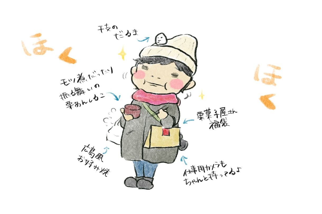 ゆるいイラスト作成します 手描きイラスト（JPG、PNG形式でご提供） イメージ2