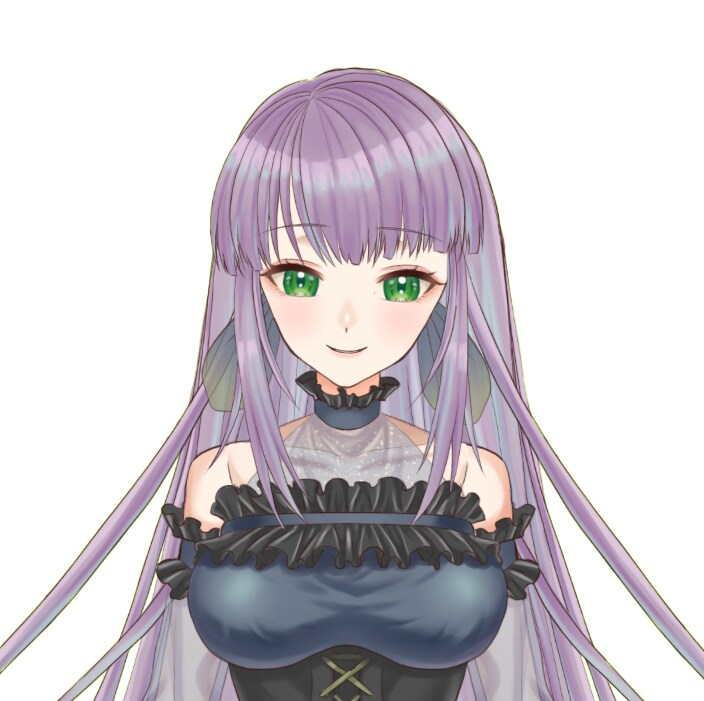 バストアップイラスト描きます 最短3日～5日でお届けいたします イメージ1