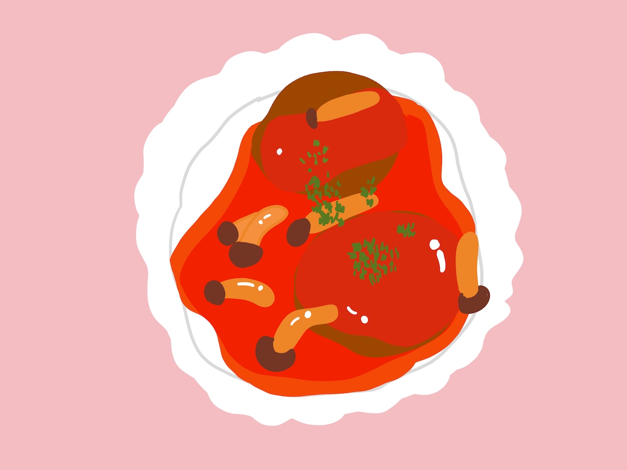 ゆるかわな食べ物、飲み物のイラスト描きます 商用OK！メニューの挿絵などに！ イメージ1