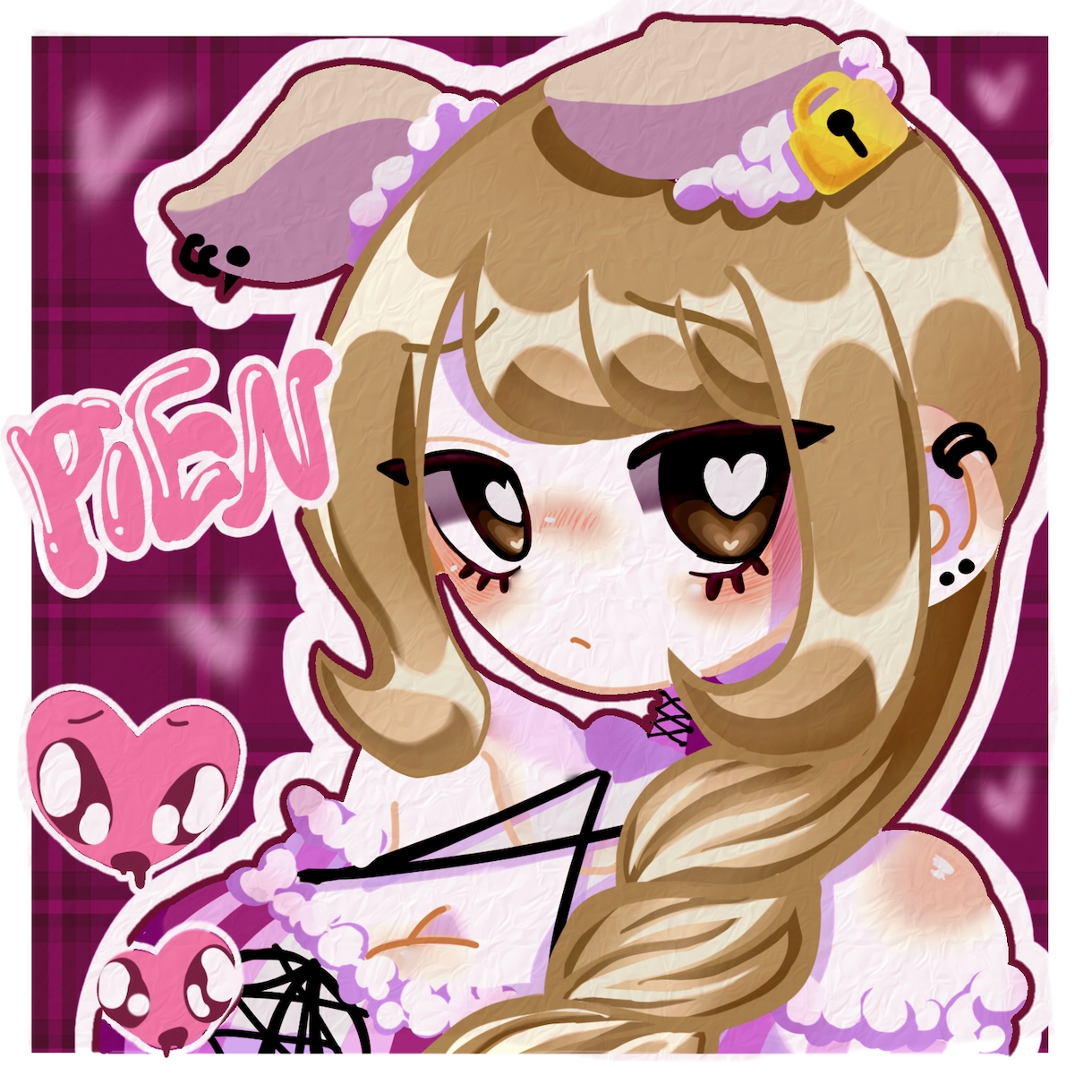 ポップでとっても可愛いイラスト描きます アイコン作成からキャラデザインまでなんでも！！！ イメージ2