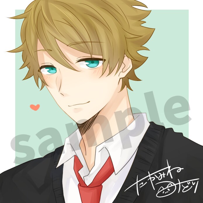 SNSのアイコン(男性キャラのみ)描きます 自分だけのアイコンがほしいと思っているあなたへ イメージ3