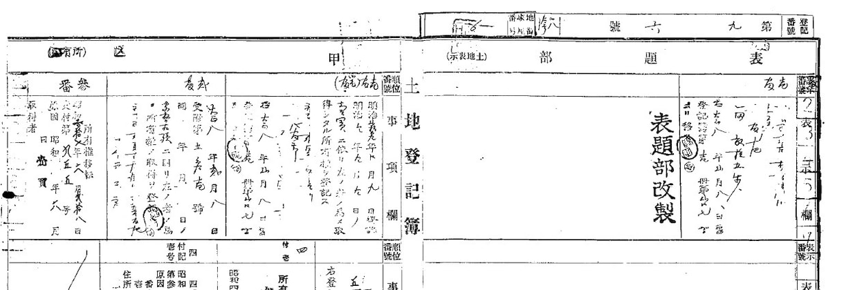 古い閉鎖登記簿の読めない字を読みます 抵当権の抹消、先祖や土地のルーツ調査など イメージ1