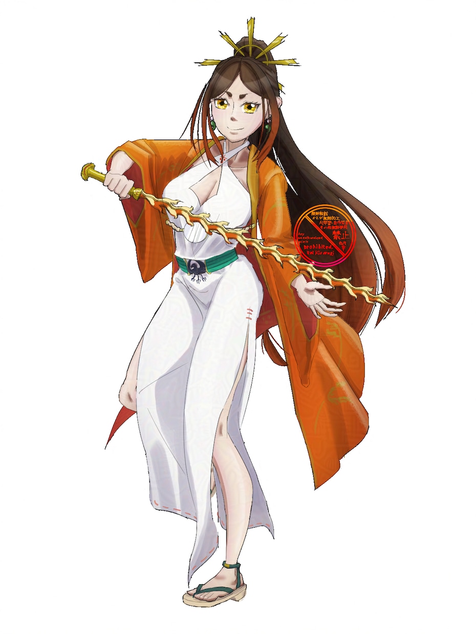 油彩タッチのキャラや小物イラストを制作します 【TRPGやゲームに】シリアス・クールの演出に一役買います イメージ5