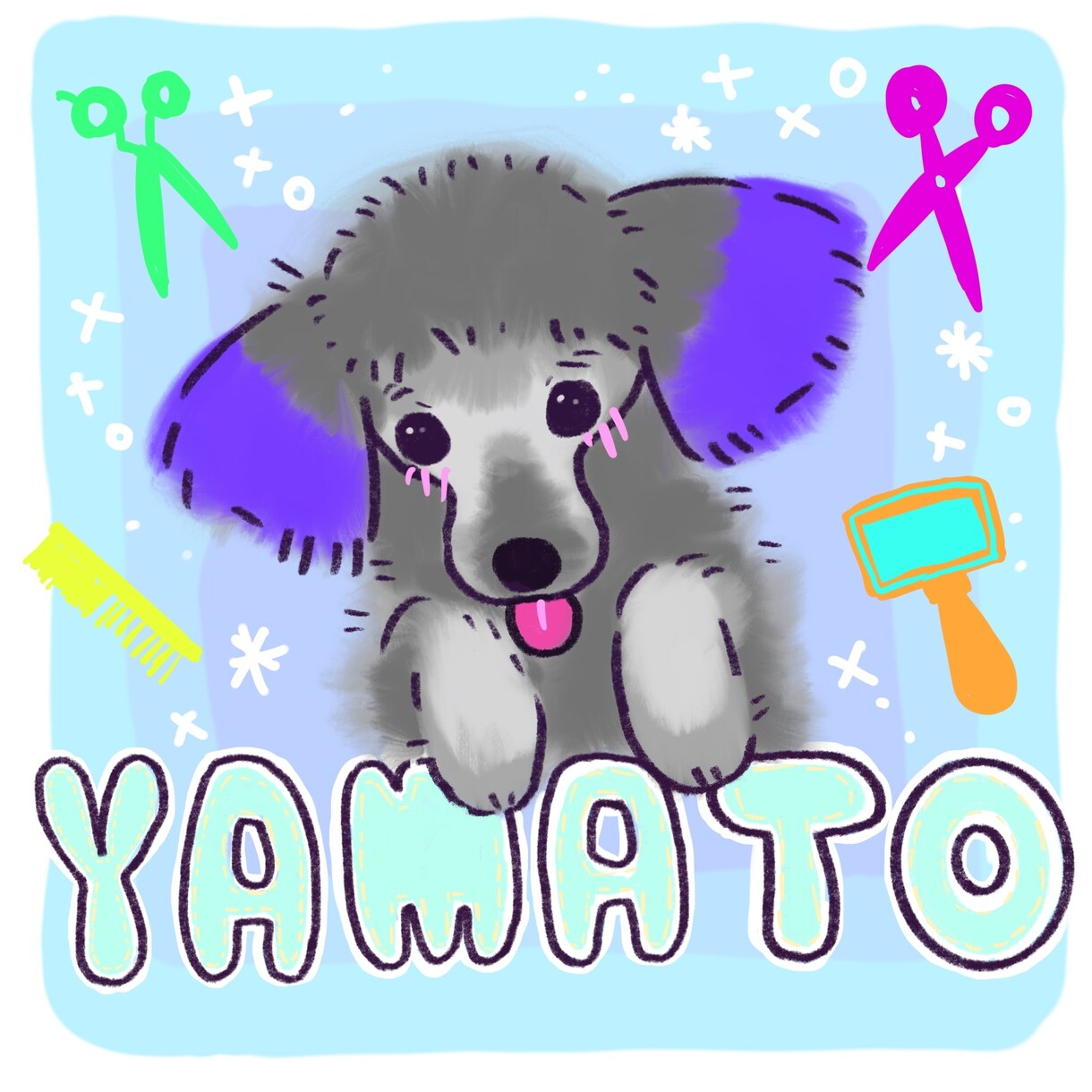 動物達のイラスト、似顔絵等のアイコン描きます あなたのおうちのペット達をゆるっとした雰囲気のイラストで！ イメージ10