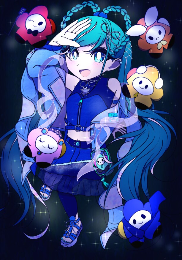 一枚絵イラスト描きます MV・歌ってみたでイラストが必要な方におすすめ イメージ5