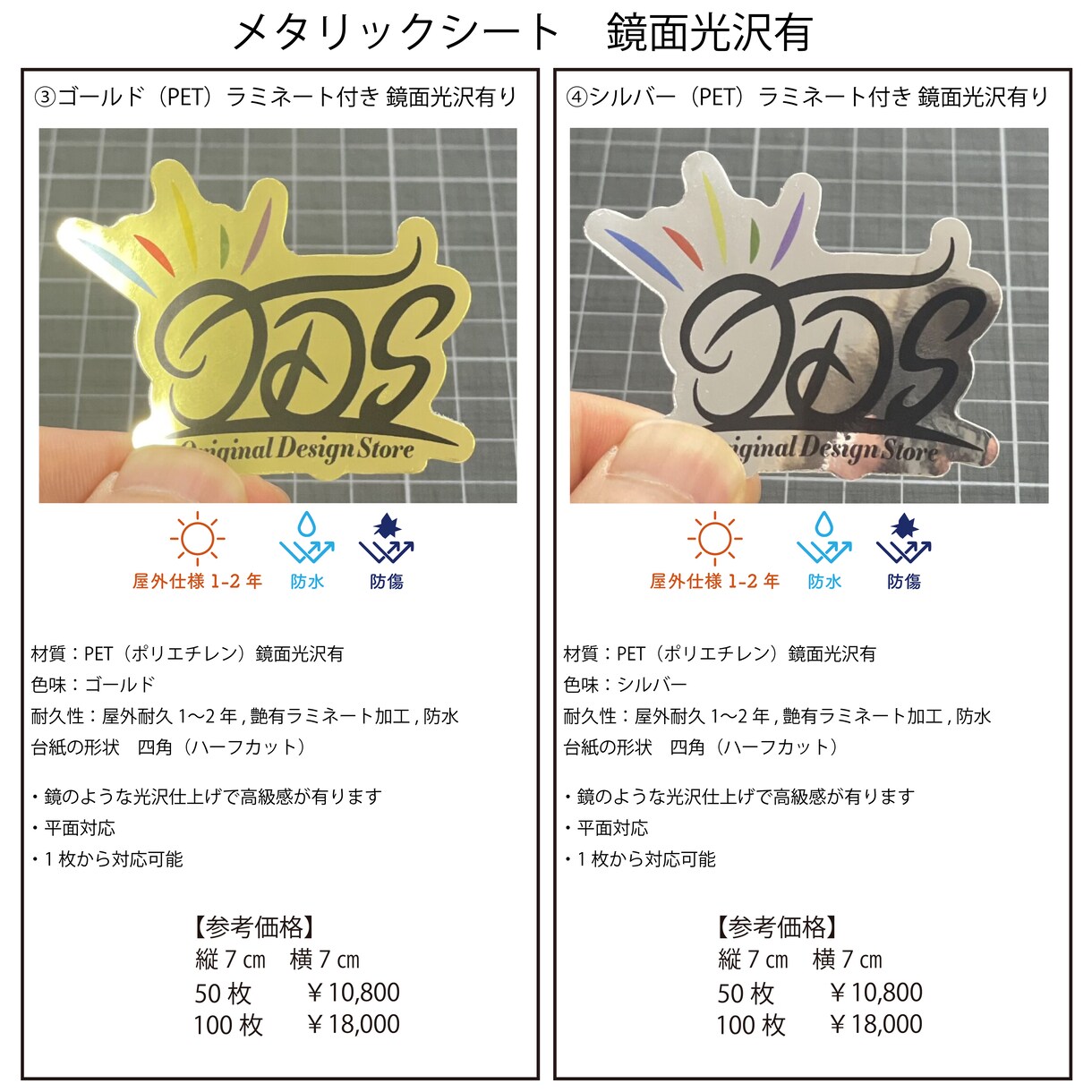 お手軽！ステッカー印刷代行します 画像を送信するだけ！低価格で高品質なステッカーを作成します！ イメージ4