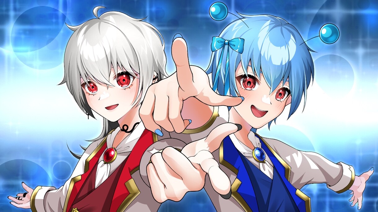 企業実績多数！歌ってみたサムネイルを描きます 企業実績多数のイラストレーターが歌みたのサムネイルを描きます イメージ6