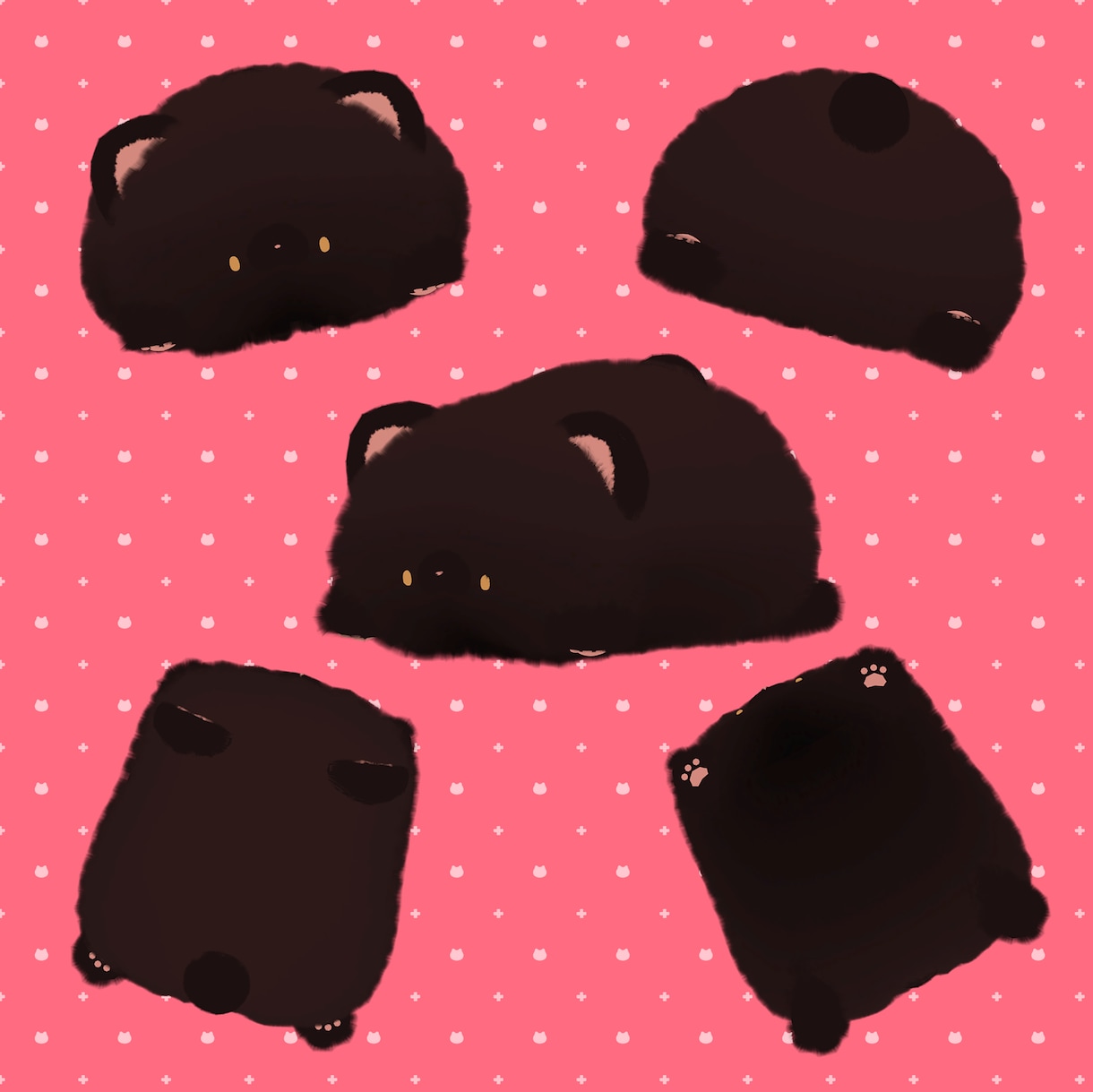 ふわふわの生き物を作ります VRChat用のかわいい3Dモデルを制作します！ イメージ2