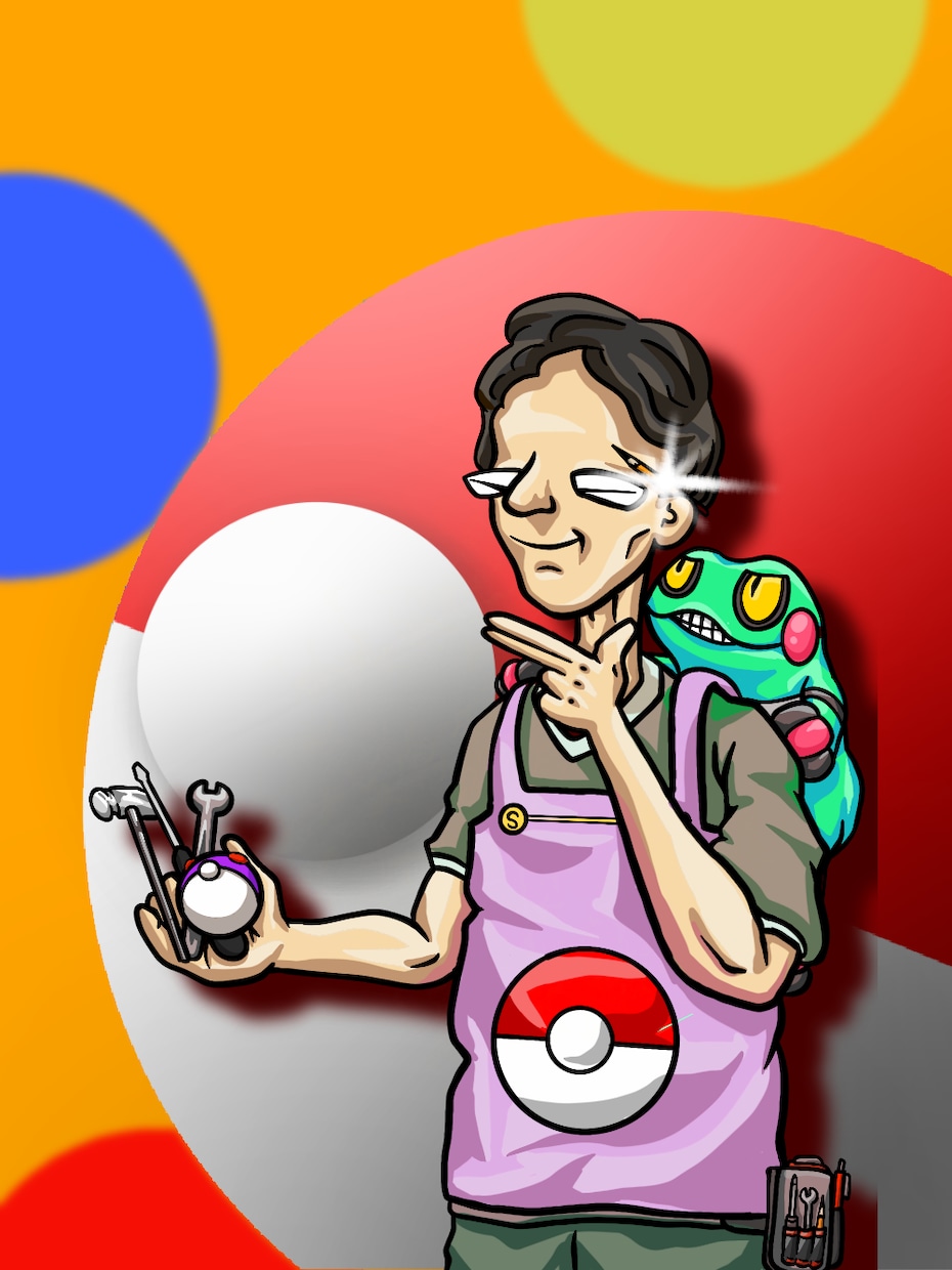 人物画を制作します 海外アーティストの線画を参考に個性的なイラストを制作します! イメージ9