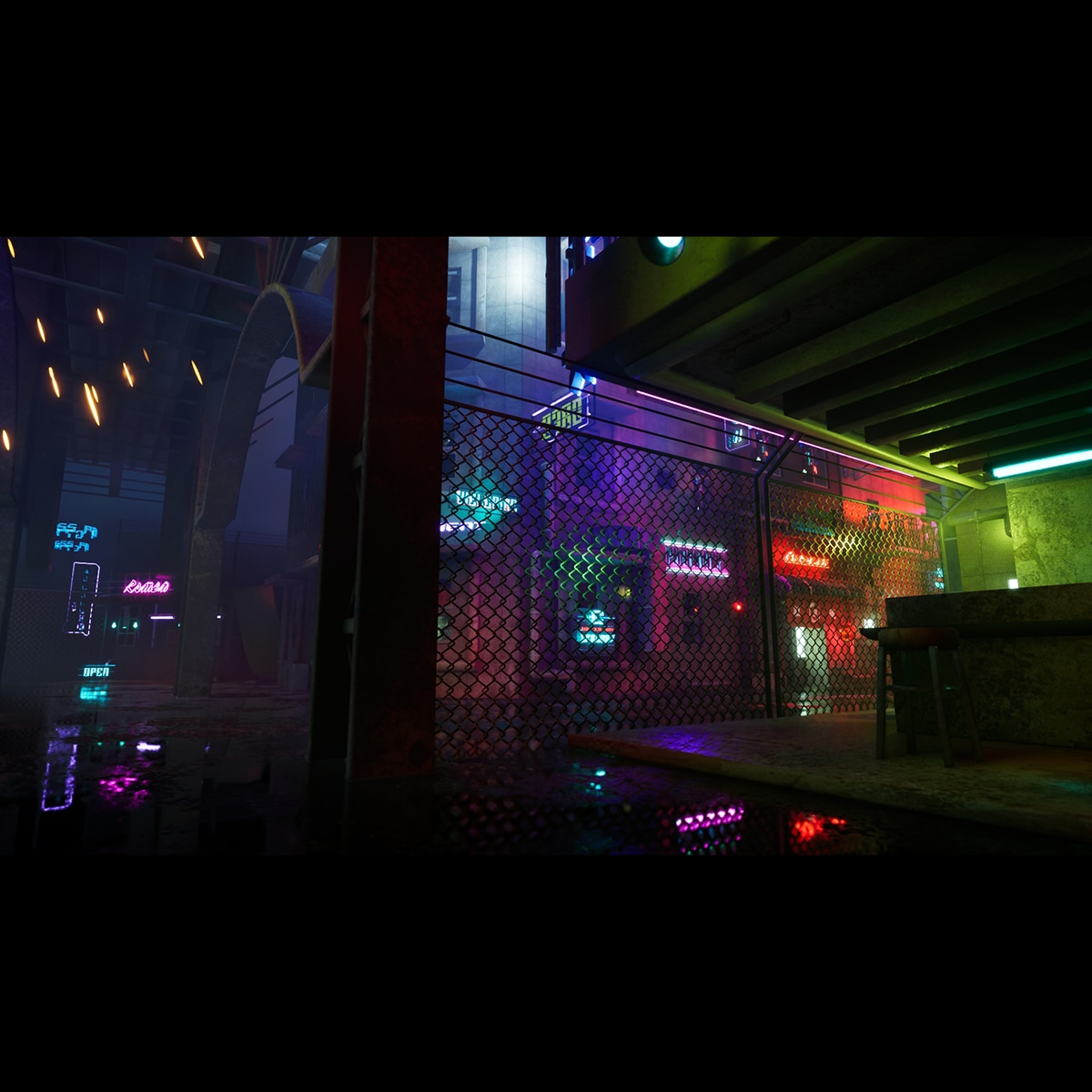 ゲーム・映像向け3DCGの背景を制作します イメージを形に。デザインからUE5へのセットアップまで イメージ5