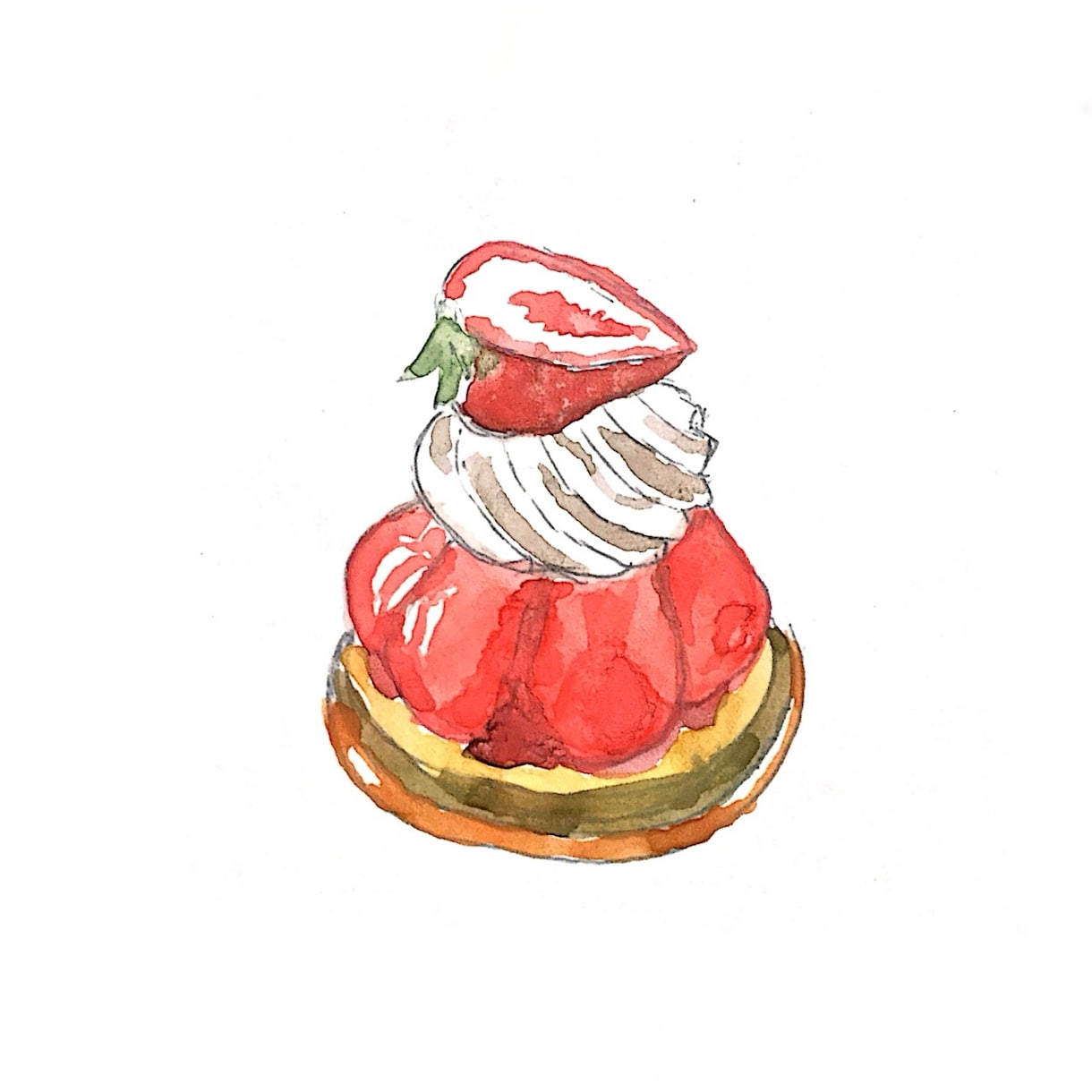 食べ物のイラストを描きます ケーキ屋さん、パン屋さんなど食べ物のイラストが欲しい方へ イメージ1