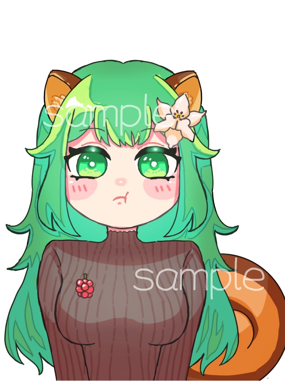 商用○可愛いポップなアイコン、イラストを作成します SNS用アイコンやイラストをあなたの希望に合わせて描きます！ イメージ4