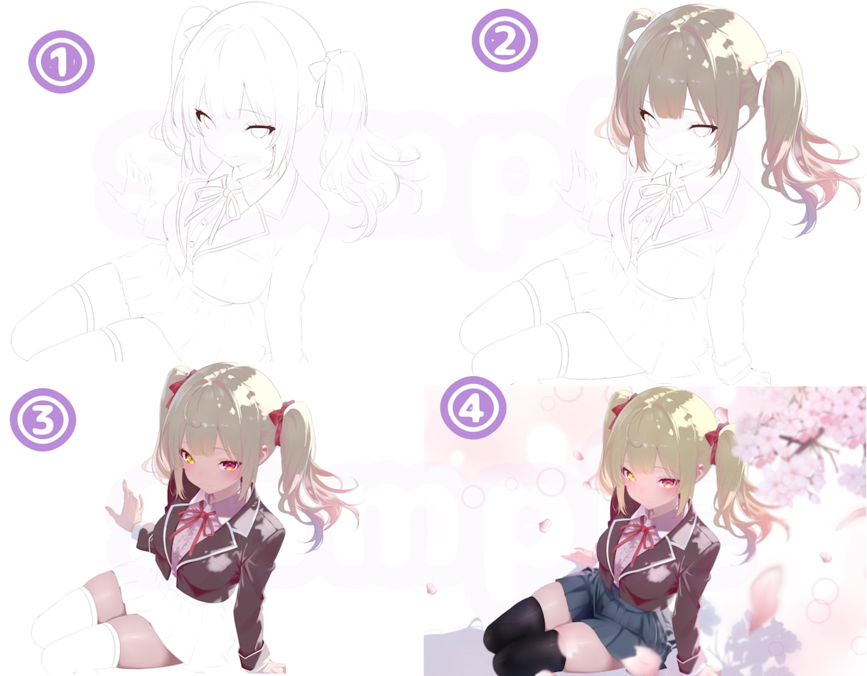 多様な絵柄でイラストを制作します 世界で1つの可愛い、かっこいいイラスト制作します！ イメージ8