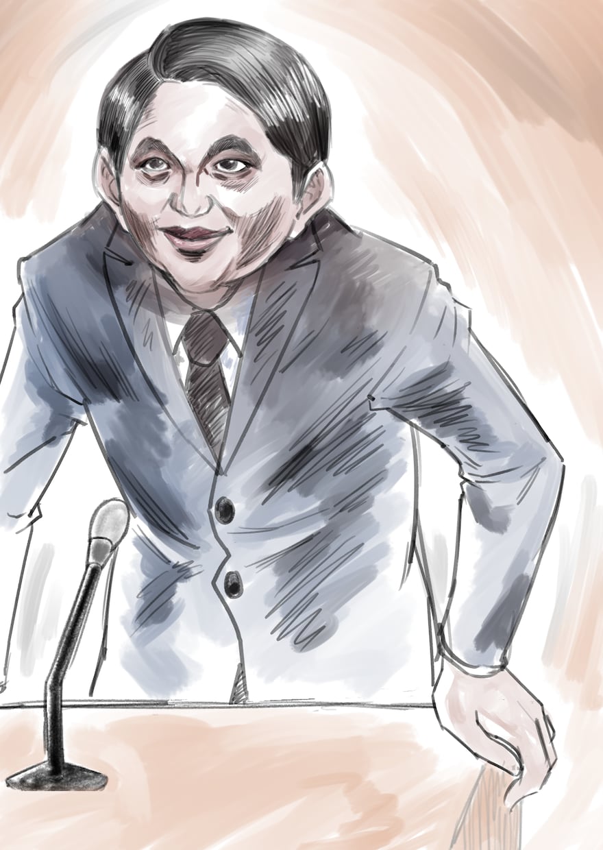 法廷画風似顔絵・アイコン描きます 被告の気分を味わいたい人へ・・・。 イメージ2