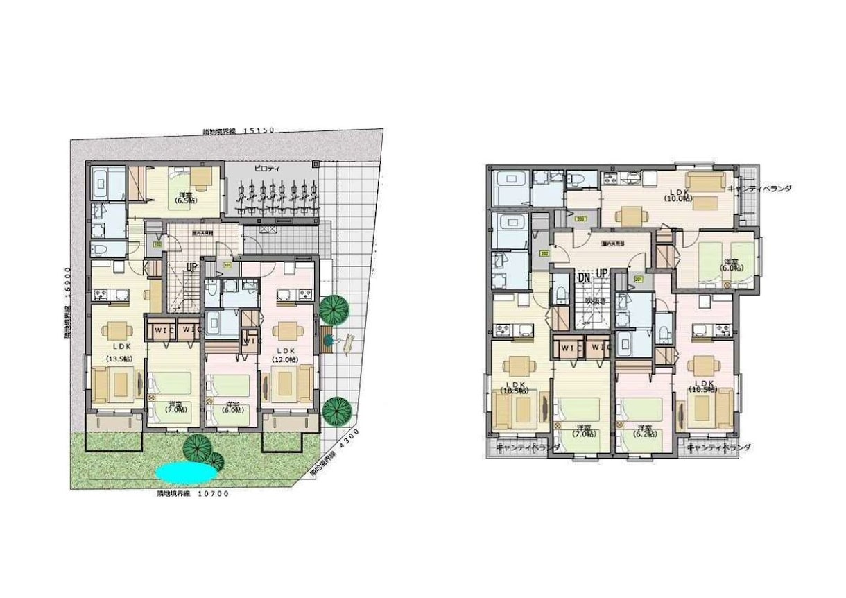 一級建築士がアパート・賃貸住宅の間取り作ります 不動産投資・土地活用 あなたの希望のプラン・間取りを作ります イメージ5