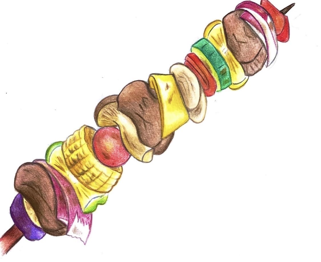 美味しい料理・スイーツ・飲み物のイラストを描きます 味ある絵で写真よりPOPに！フェスの出店でメニュー挿絵経験有 イメージ3