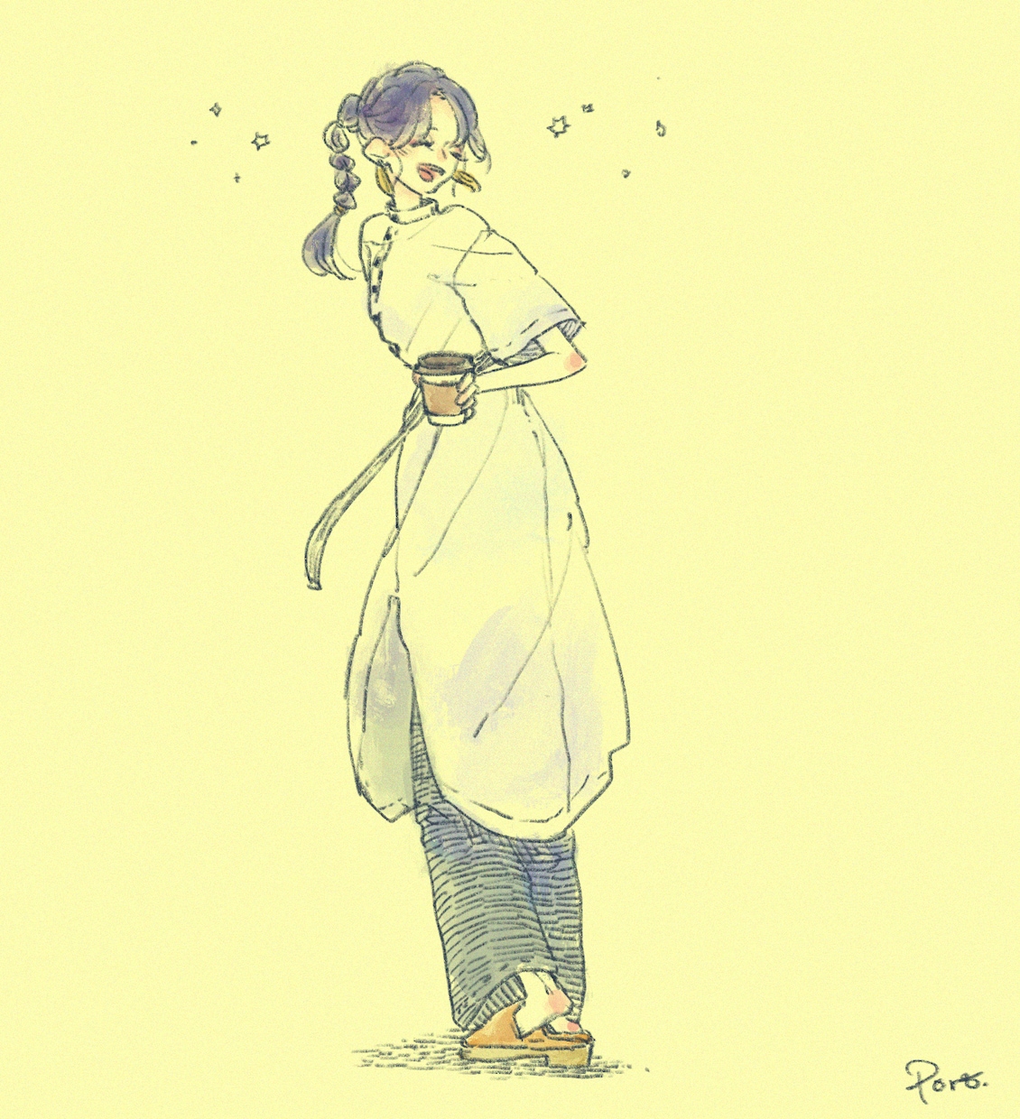 ゆるっとかわいいイラスト描きます ゆるめのタッチでシンプルなイラストを作成します。 イメージ5