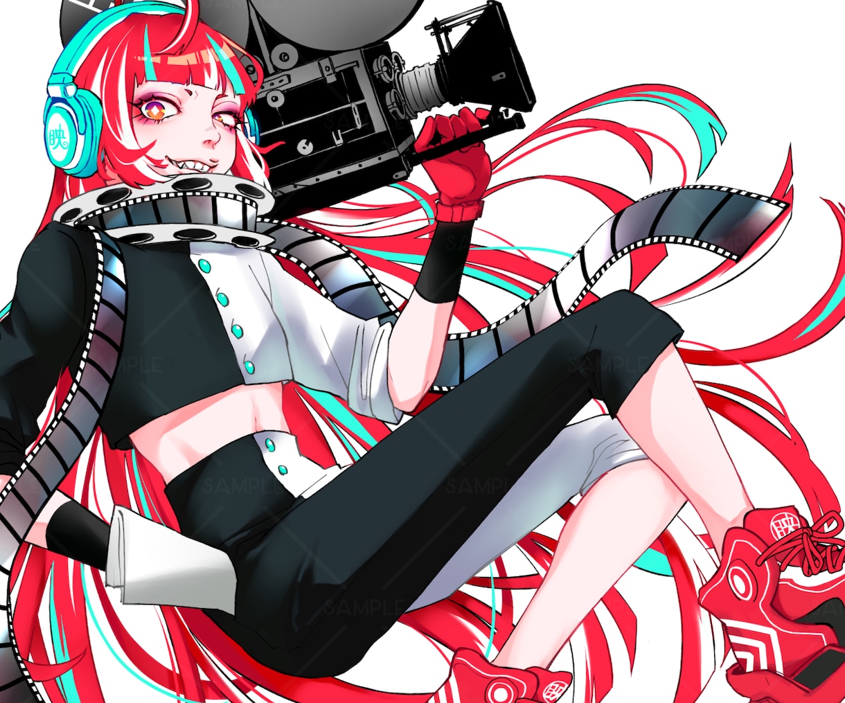 商用化OK！理想に沿った個性的なイラスト制作します アイコン・サムネイル・一枚絵・グッズなど様々な制作承ります！ イメージ2